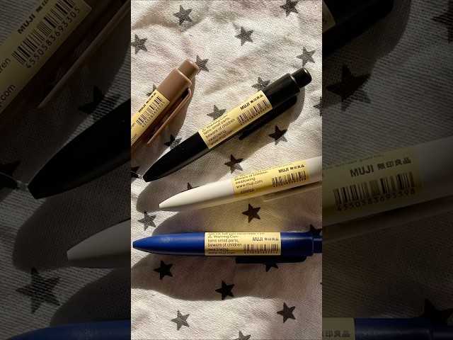 Vídeo relacionado con Muji"Sarasara 02794132 - Bolígrafo retráctil de tinta de gel (5 unidades, 0,5 mm), color azul