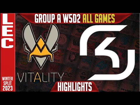 VIT vs SK Highlights ALL GAMES | LEC Winter 2023 Group A W5D2 | Team Vitality vs SK Gaming