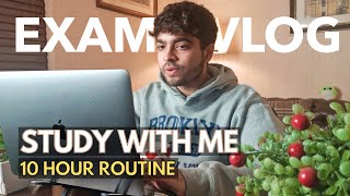 STUDY WITH ME- Medical School Exam Prep | Active Recall Revision Method | Medical Student Vlog UK