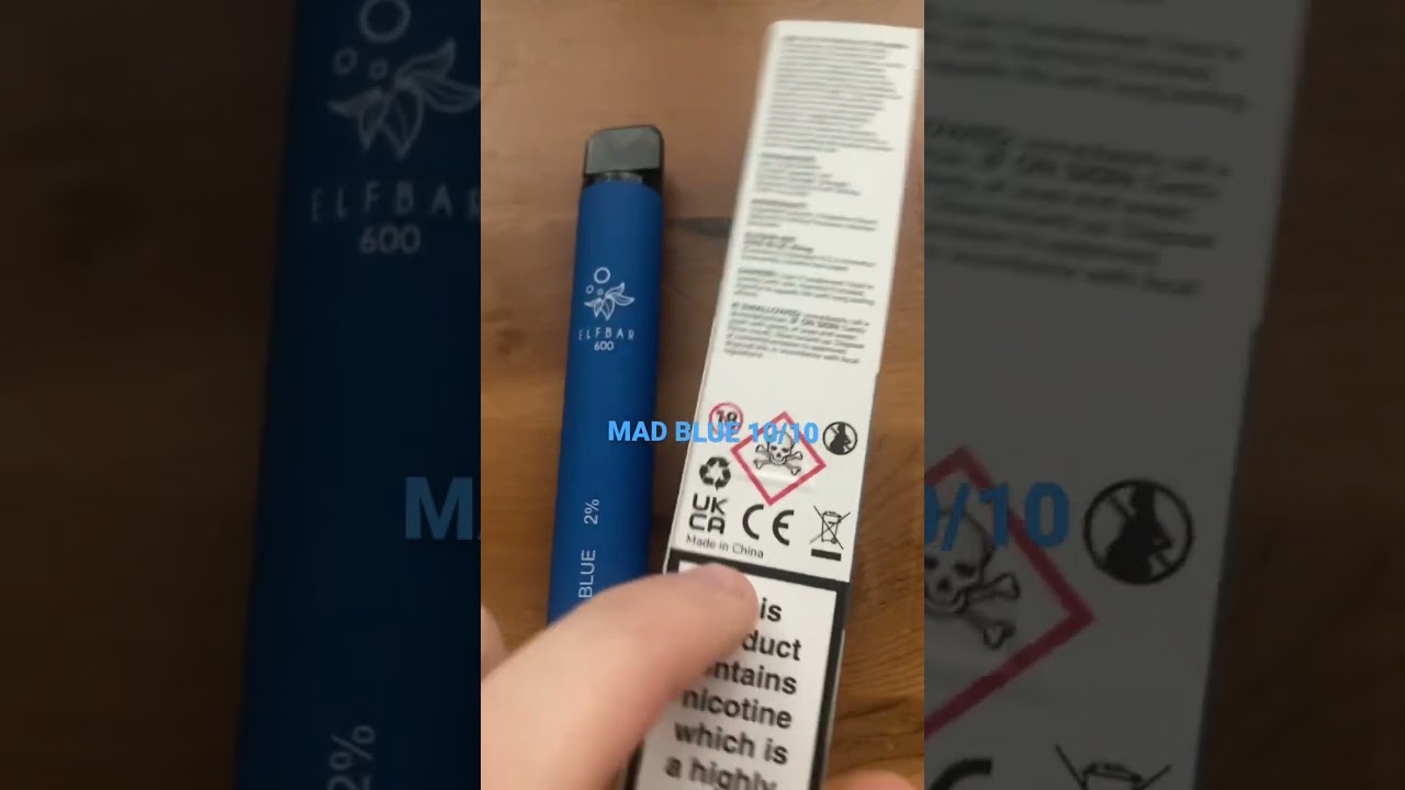 ⭐️Elf Bar Mad Blue⭐️
