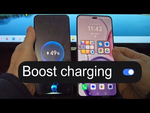 Boost charging in Honor X9C | How to enable boost charging in Honor X9C
