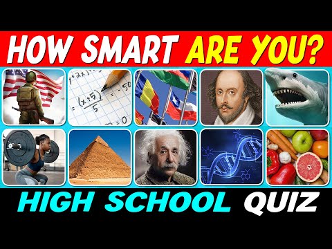 Can You Pass This High School Quiz? | 100 General Knowledge Questions