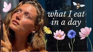 What I Eat In a Day Vlog | Natural Foods, Gym + Beach