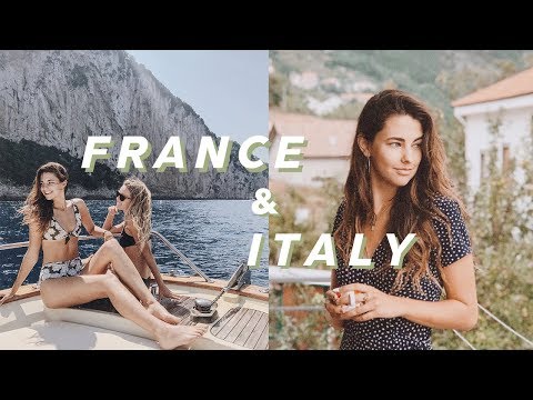 Travel With Me to the South of France and Italy!