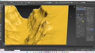 How to convert Tyflow terrain export to polygen mesh？