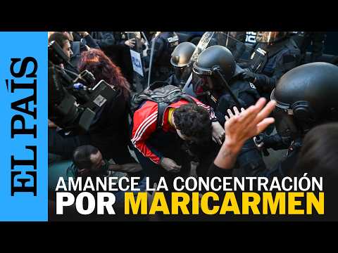 DESAHUCIO | Así es la concentración que trata de evitar el desahucio de Maricarmen | EL PAÍS