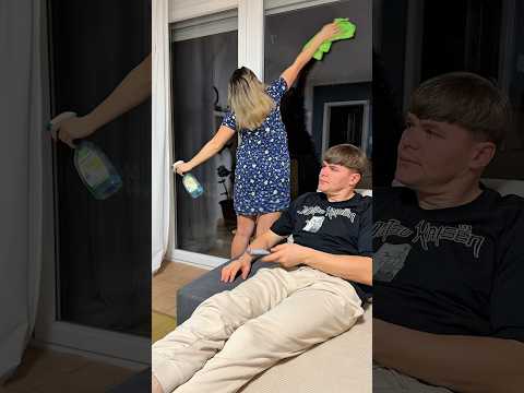 Women change everything. Men notice nothing 😬😂  #comedy #couple