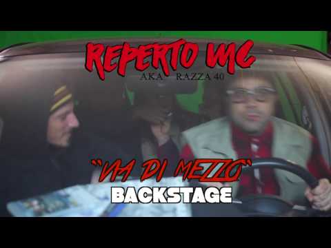"VIA DI MEZZO" BACKSTAGE - Reperto MC aka Razza40, prod. Clubsmokas