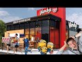 Bad Teens Runs Away To Wendy S Part 47 Turns Dad Into Minions Minions Meal Prank