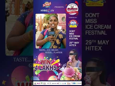 Manjula Speaking about The Great Indian Ice Cream Tasting Challenge | Hybiz tv