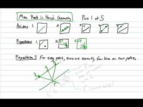 More Proofs in Young''s Geometry Part 1 of 5