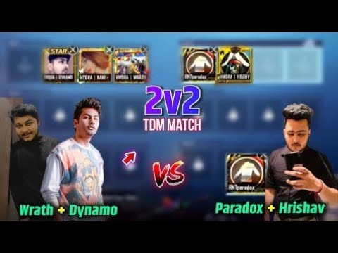 Dynamo gaming, Hydra Wrath vs Paradox,   Hydra Hrishav - 2v2 Tdm match