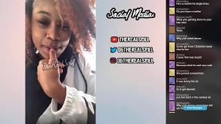 NBA YOUNGBOY'S GIRLFRIEND JANIA SHOWS HIS NUMBER ON LIVE!! (MUST WATCH)