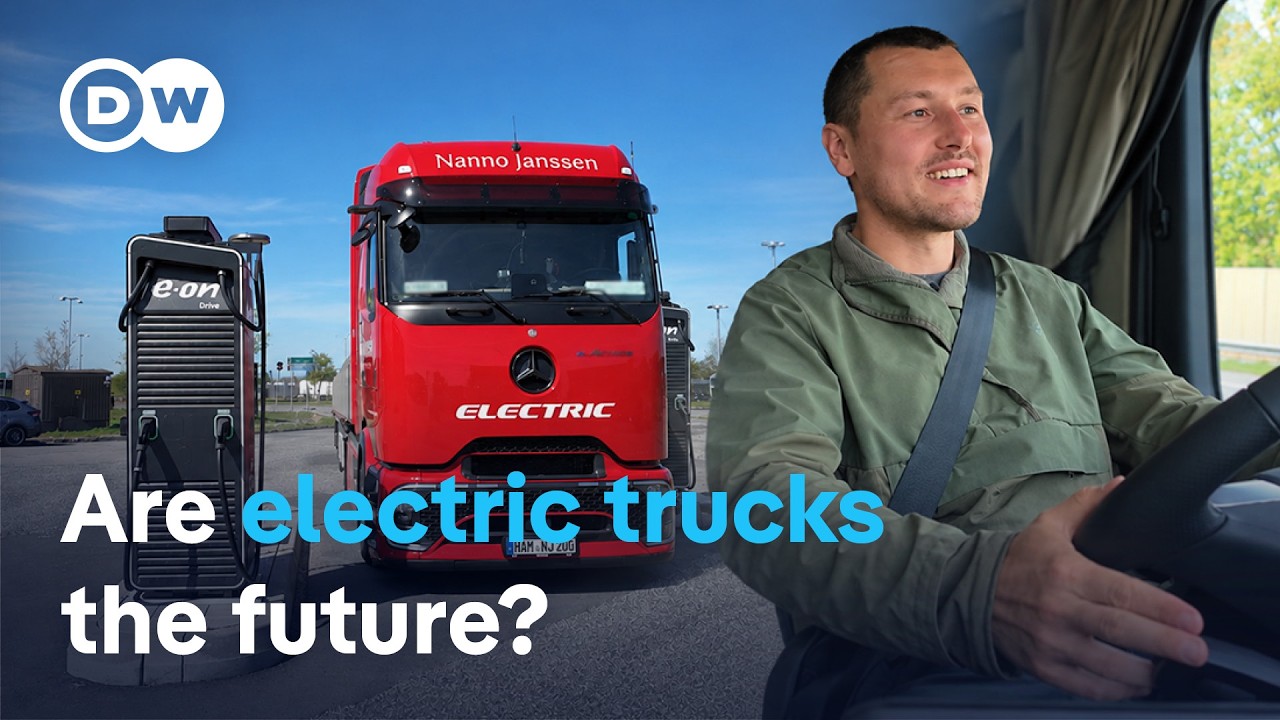 One electric truck's road trip to Norway | DW Documentary