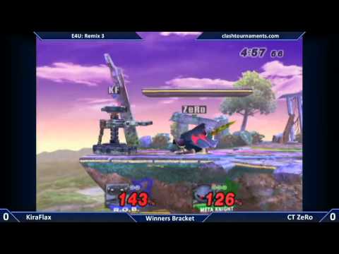 E4U Remix 3 - CT ZeRo vs KiraFlax - SSBB