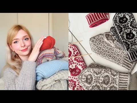 Florence's Knitting Podcast: Cat mittens! And a whole lot more 🧶