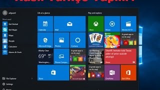 Bilgisayarı Türkçeye Çevirme Windows 10 Türkçe Yapma Sesli Detaylı Anlatımı