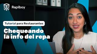 Cómo controlar los datos del repartidor en Rapiboy