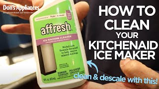 How to Clean and Descale Your Ice Maker | KitchenAid Ice Maker