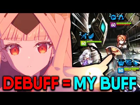 INFINITE HORIZON ACHATES vs 100 types of debuffs. - Epic Seven