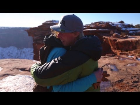After the Push - Boyfriend Pushes Girlfriend off Cliff