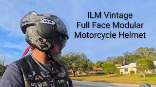 ILM Vintage 180° Modular Motorcycle Helmet Review