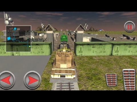 ► offroad us army transport train simulator 3D (Titan Game Productions) Android gameplay