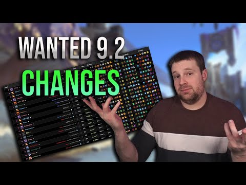 My Patch 9.2 Wanted Changes List! Tier Sets/Master Loot, Changes To Raid Buffs, 9.2 ETA and More
