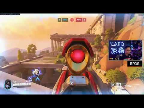 KarQ shows his WIDOW DOMINANCE on the enemy team