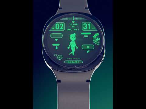 Walking Boy Watch Face