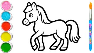 Download lagu Drawing and Painting a Horse and 4 More Farm Animals 🐎🐄🐐🐏🐓 Learn Animal Sounds #373 mp3 Download lagu Drawing and Painting a Horse and 4 More Farm Animals 🐎🐄🐐🐏🐓 Learn Animal Sounds #373 mp3