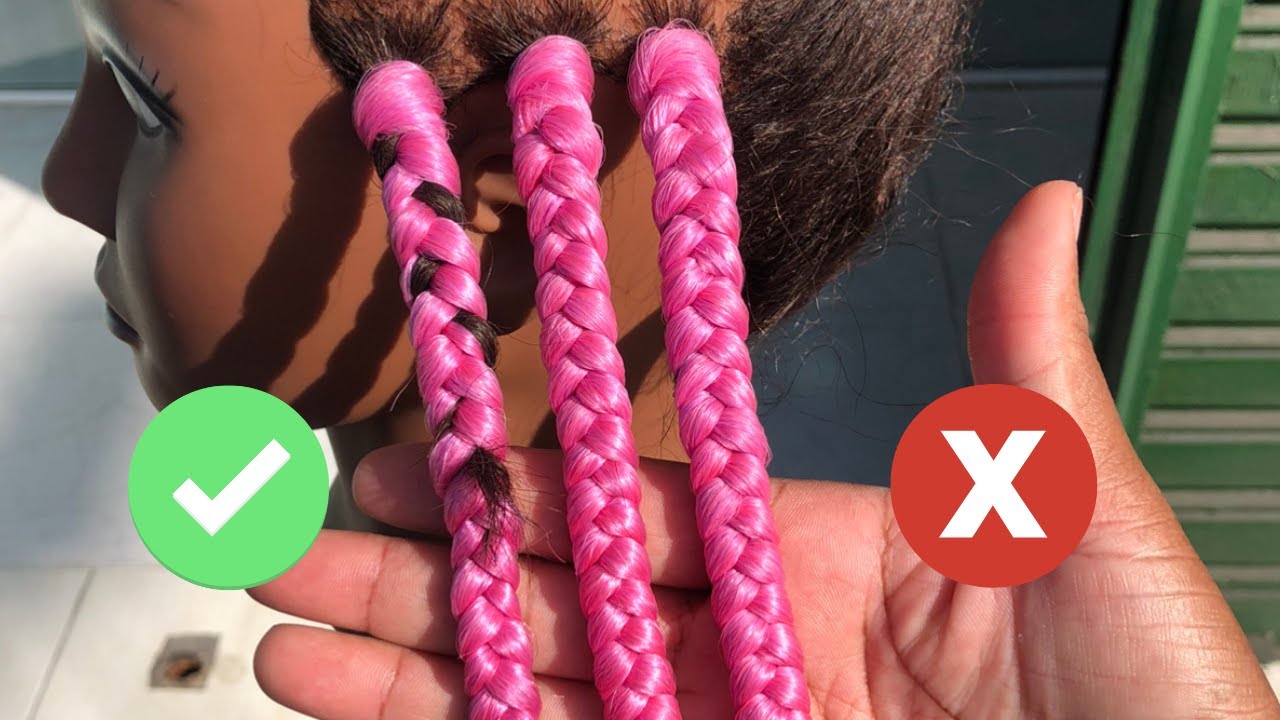 Como esconder o cabelo que escapa das tranças