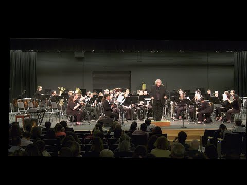 Symphonic Winds of the Pacific,  in concert at Whitney High School, Cerritos, CA, May 31, 2022.