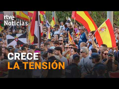 Crisis Migratoria Ceuta | Segundo día de protestas vecinales por la presencia de migrantes | RTVE