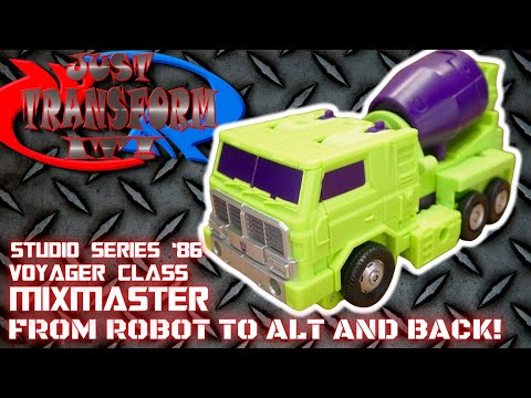 JUST TRANSFORM IT!: Studio Series '86 Voyager Mixmaster