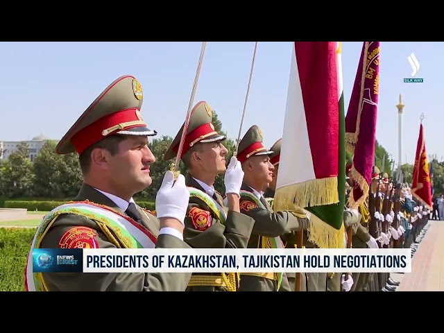 Президенты Казахстана и Таджикистана провели переговоры