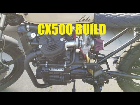 HONDA CX500 BUILD