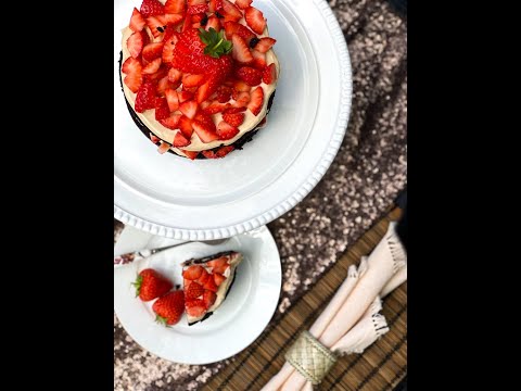 How to bake and decorate a summer party cake (quick and easy!)