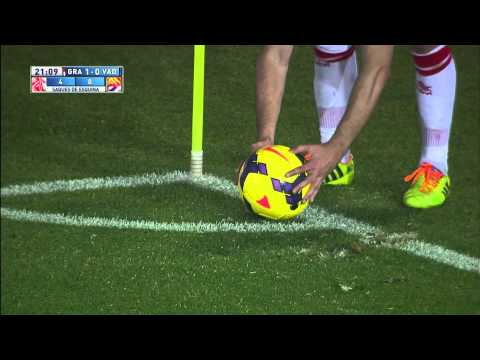 Gol de Recio (2-0) en el Granada CF - Real Valladolid - HD