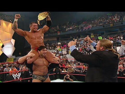 Triple H & Evolution Turn On Randy Orton! - Raw 16/8/04