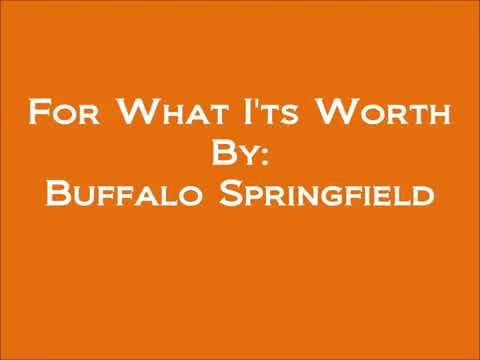 For What It's Worth (Lyrics) - Buffalo Springfield