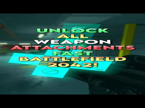 How To Unlock Weapon Attachments Fast! - Battlefield 2042! #battlefield  #battlefield2042 #bf2042