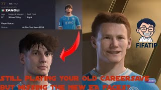 EAFC26 - How to Get the New EA Realfaces Updated for FC26 TU 1.1.0 on Your Old Savegame