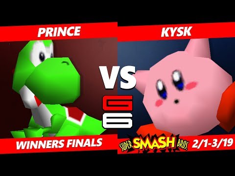 Genesis 6 SSB64 - kysk (Kirby) Vs. Prince (Yoshi) Smash 64 Tournament WF