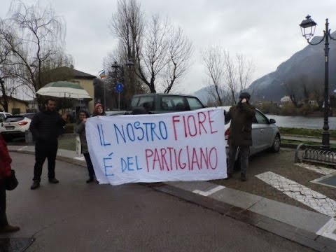 Forza Nuova a Lecco: canti partigiani per protesta