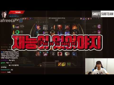 [Vietsub] [kt Rolster Talk] Smeb - Cao thủ - Chia sẻ bí quyết chơi chuyên nghiệp