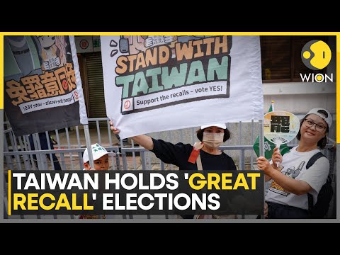 Taiwan's 'Great Recall' Election: 31 Opposition Lawmakers Face Recall | Voters Cast Ballot in Taipei