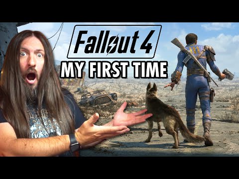 METALHEAD dad tries FALLOUT 4 for the FIRST TIME! - Part 1