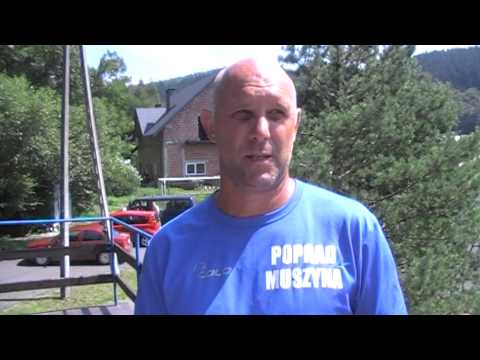 SPARING MKS POPRAD MUSZYNA - KOLEJARZ STRÓŻE 1-3 (1-2).mpg