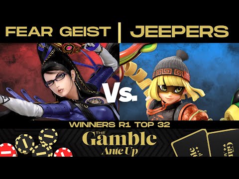 The Gamble: Ante Up - FEAR | Geist (Bayonetta) VS Jeepers (Min Min) - Winners R1 Top 32